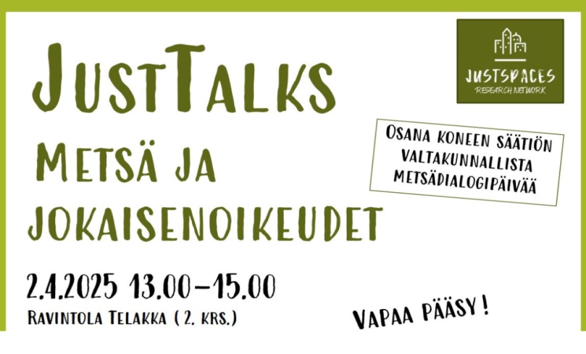 Metsädialogi mainos