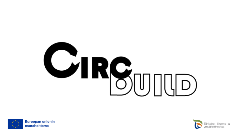 Circbuild logo ja rahoittajien logot