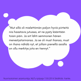Nuorisotoimen asiantuntijan näkökulma - Myönteinen Tunnistaminen