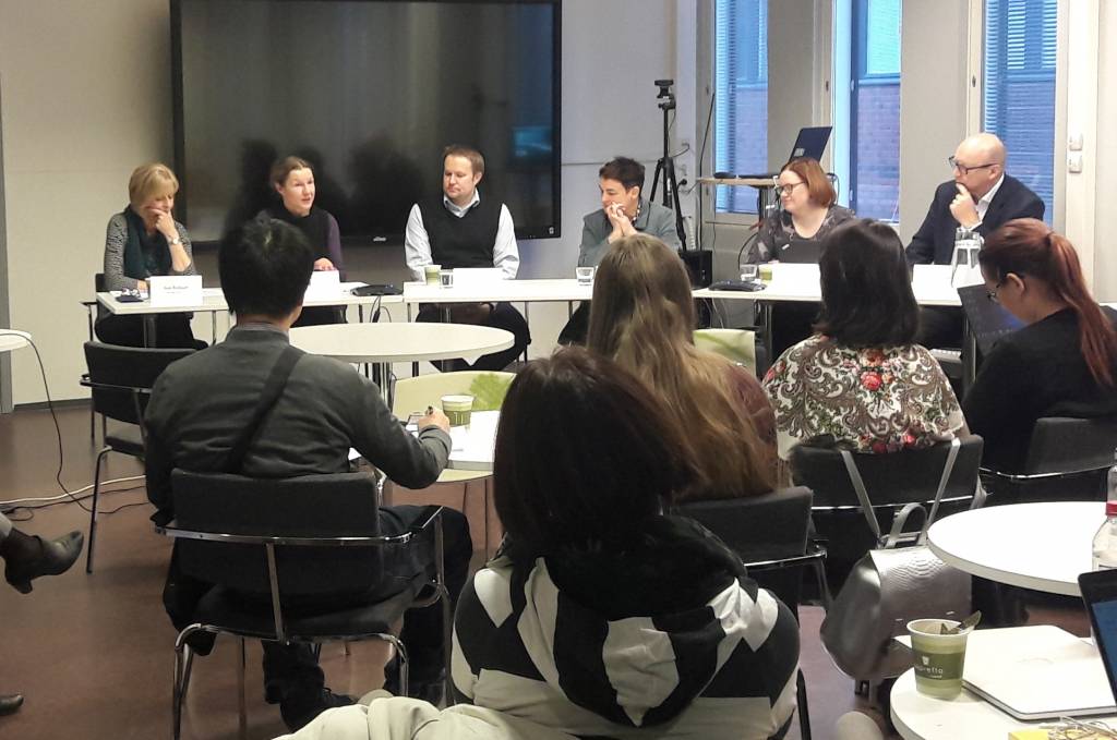 Panel discussion Tampere 7.11.2019