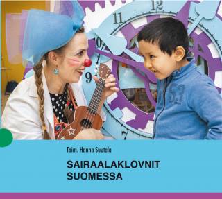 Sairaalaklovnit Suomessa -kirjan kansi