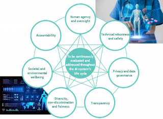 Trustworthy AI requirements established by the HLEG of EU 