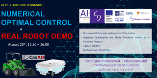 Numerical Optimal Control workshop in Hervanta in August 2023