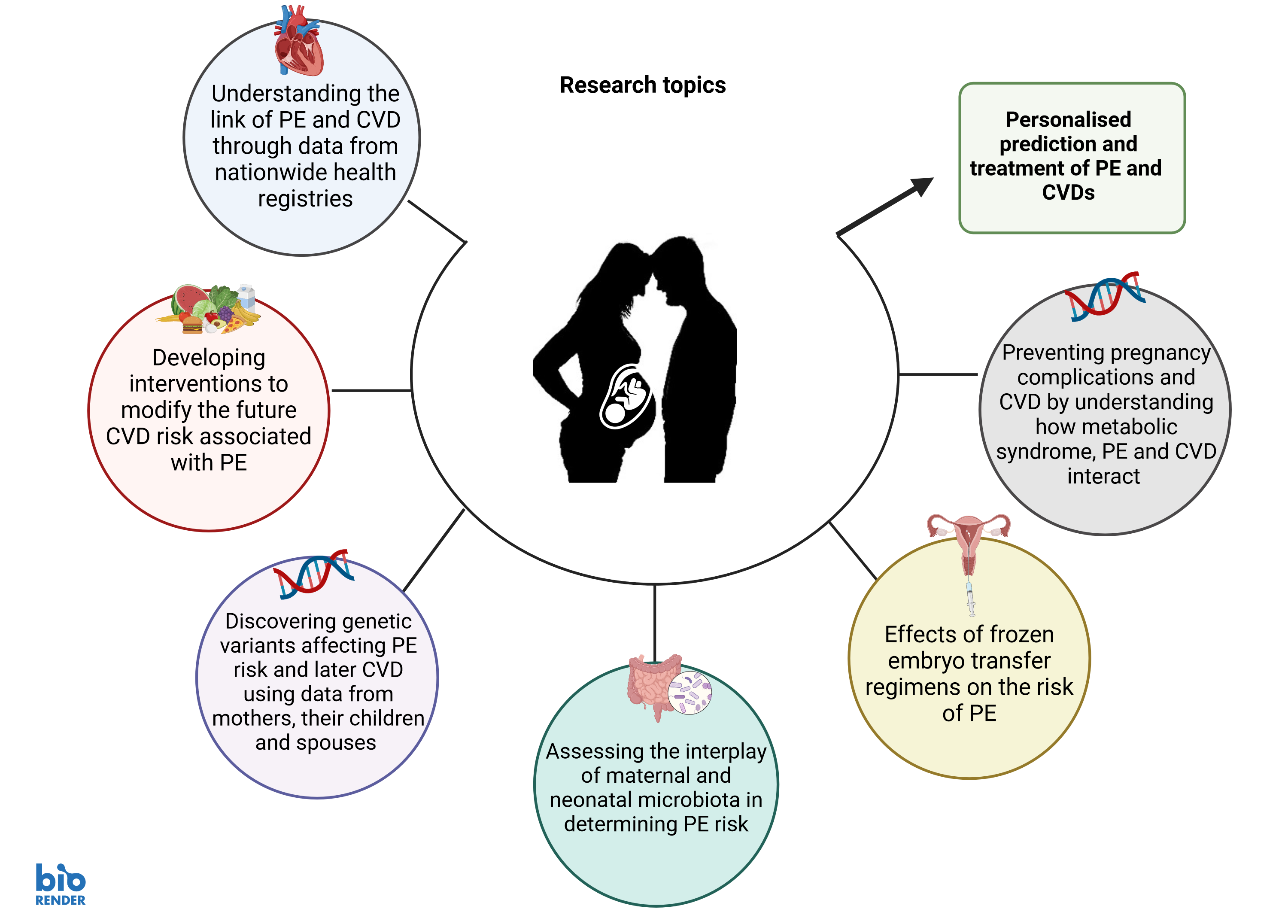 Research topics of the group