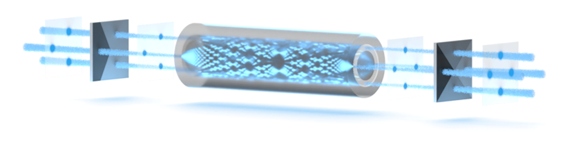 render of Talbot effect