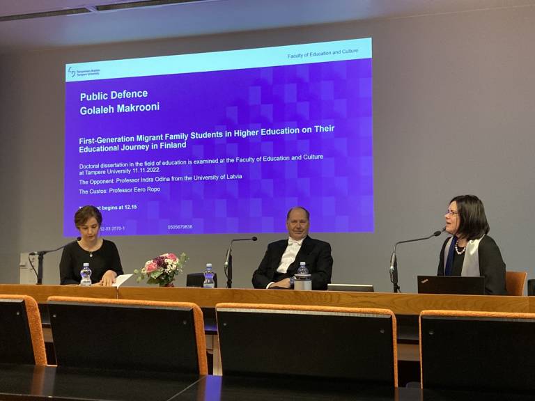 Golaleh Makrooni PhD defence