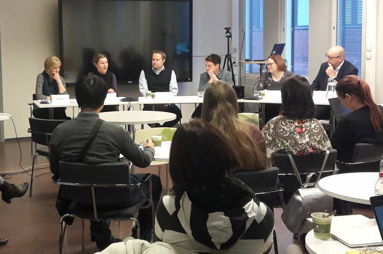 Panel discussion Tampere 7.11.2019