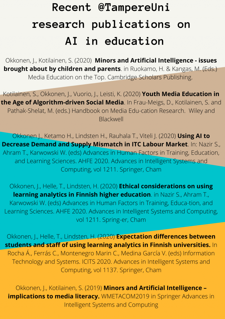 Recent TAU papers on AI