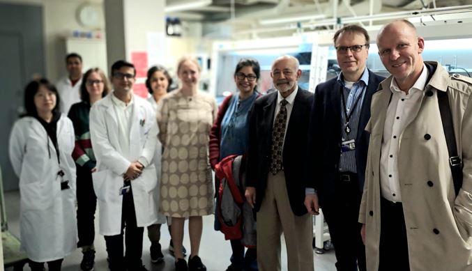 Professor Baliga 3rd from right