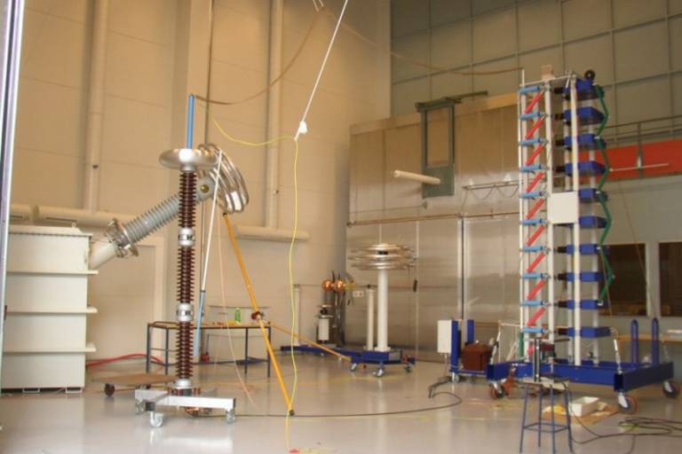 General view of laboratory settings.
