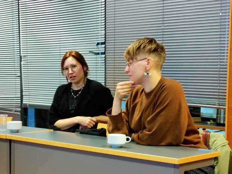 Picture of Riikka Pirinen and Elise Kraatila