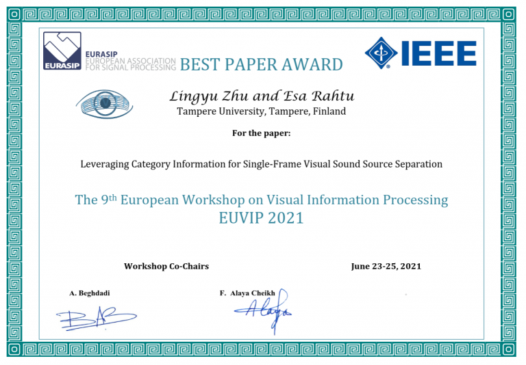 Award diploma