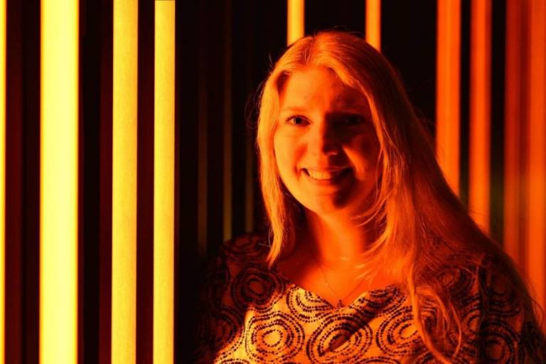 Profile picture of Lucie Klus. Image credit: Petr Olišar