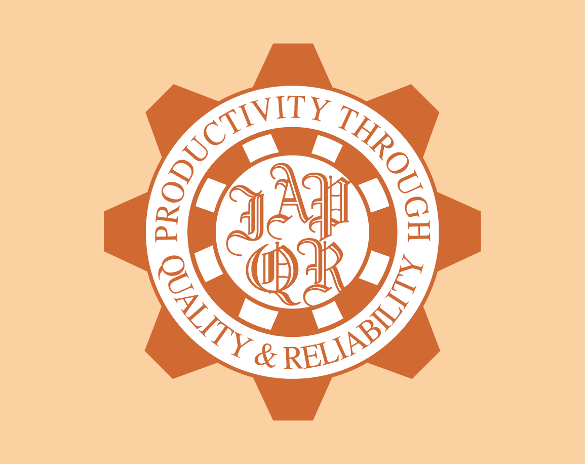 The logo of the Indian Association for Productivity, Quality and Reliability