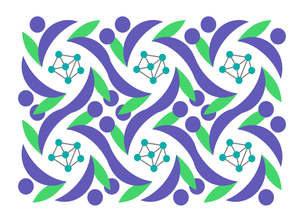 DigiSus logo pattern 2x3 times repeated.