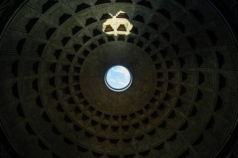 The ceiling of Pantheon