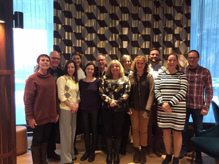 Participants in Bergen. Bente Moen, Geir Gunnlaugsson, Annariina Koivu, Oluf Gudny Geirsdottir, Miia Halonen, Klas-Göran Sahlen, Ingvild Hope, Karen Marie Moland, Astrid Blystad, Emil Mølgaard Morell, Linda Forshaw & Erik Eik Anda.