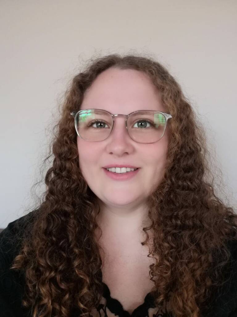 Picture of woman wearing glasses