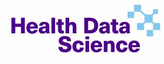 Health Data Science logo.