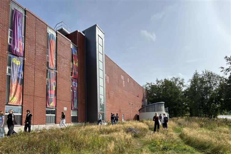 Students in Mänttä.