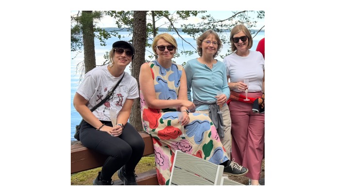 Four out of six handbook editors relaxing after the ECER 2026 symposium.
