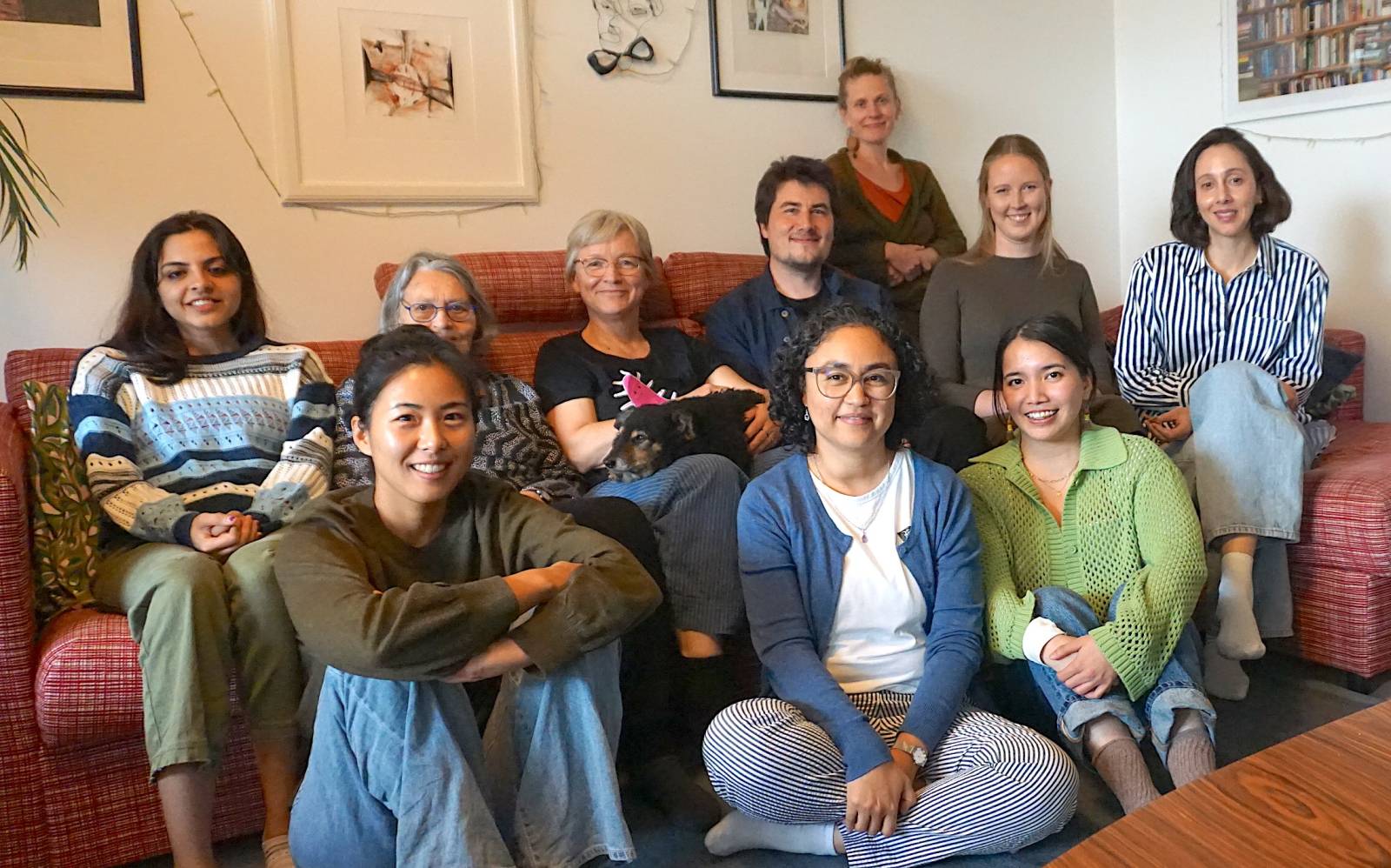 This is a group photo of members of Child and Learning Ecology group.