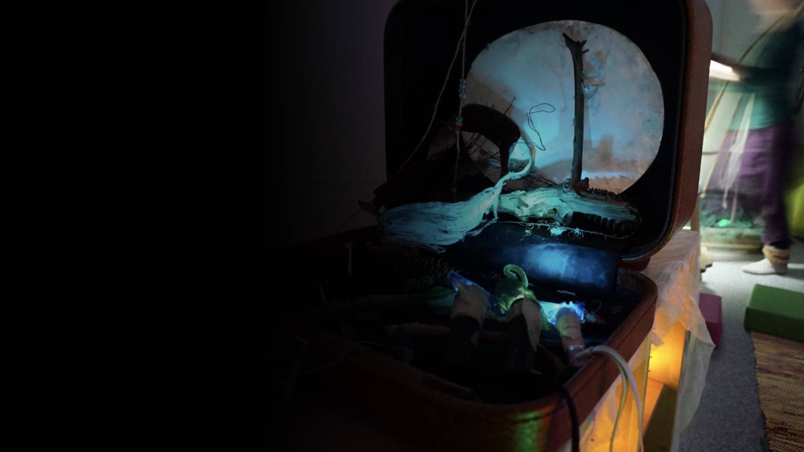 Tahmelan päiväkodin aistihuone.