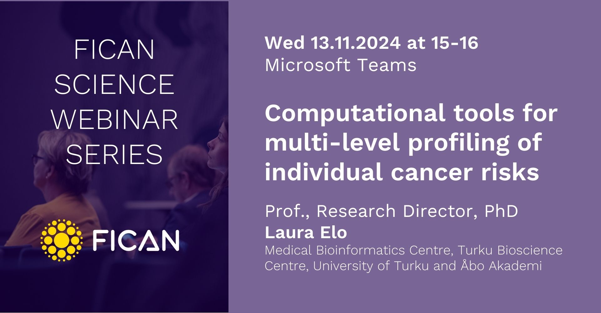 FICAN Science Webinar info