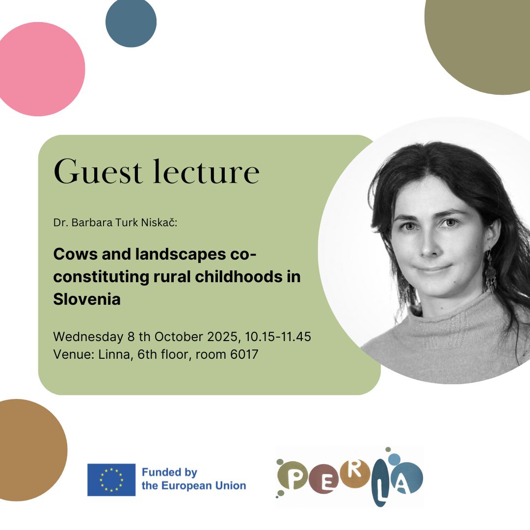 guest lecture with text and photo