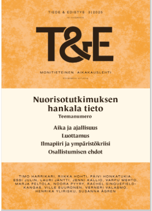 Nuorisotutkimuksen hankala tieto -julkaisun kansi