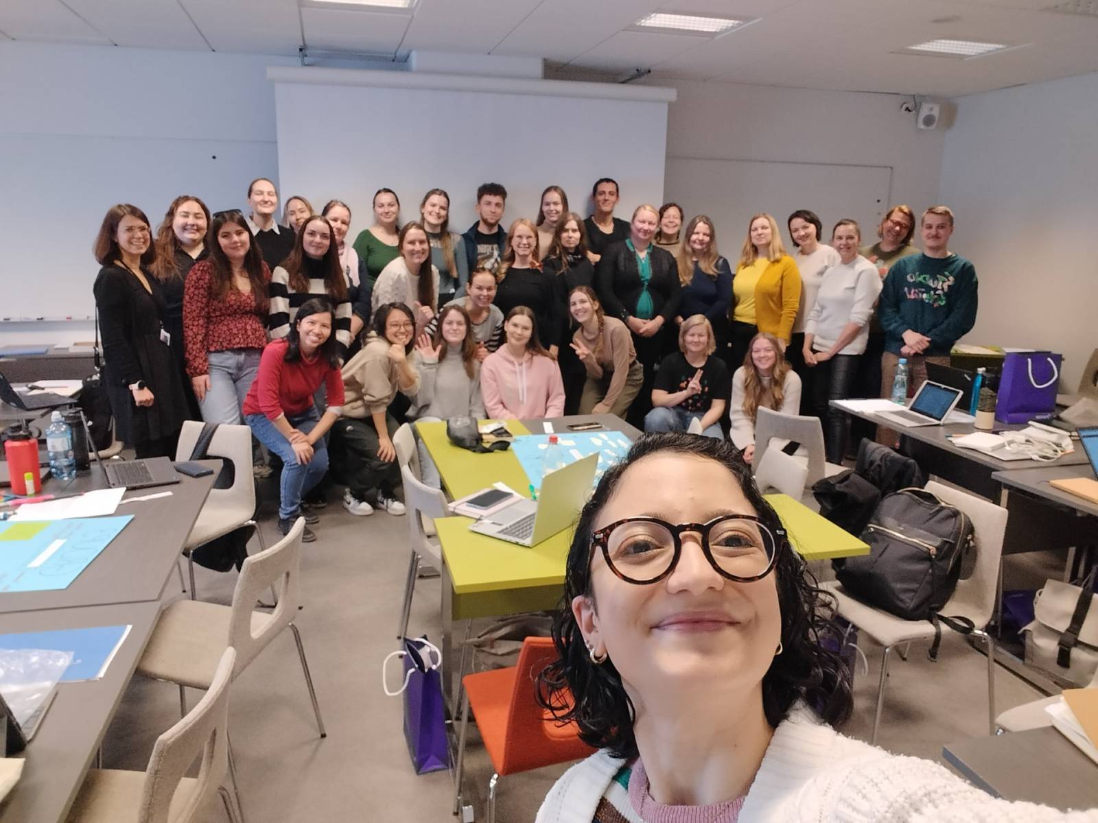 BIP 2025 students and teachers at Tampere University