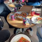 Pizza and drinks at PPE 7.10.2026