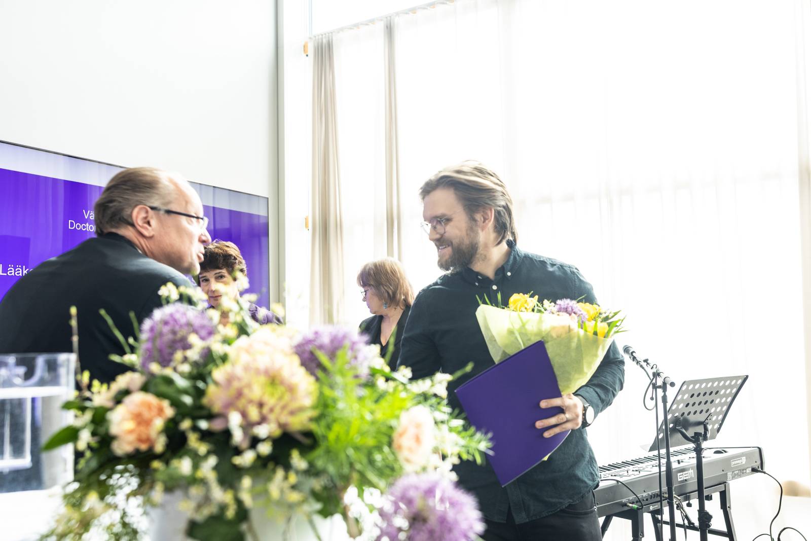 Annual celebration, central campus, 15.4.26. Photographer Jonne Renvall Copyright Jonne Renvall / Tampereen yliopisto