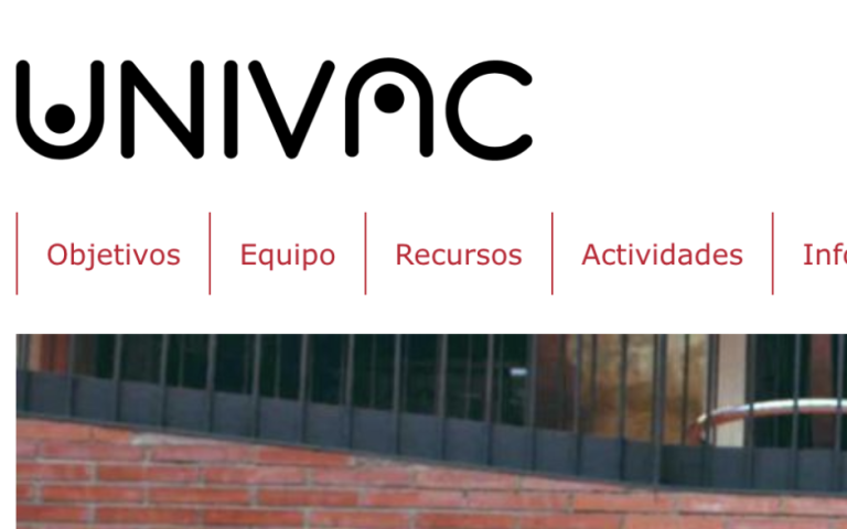 Home page of univac
