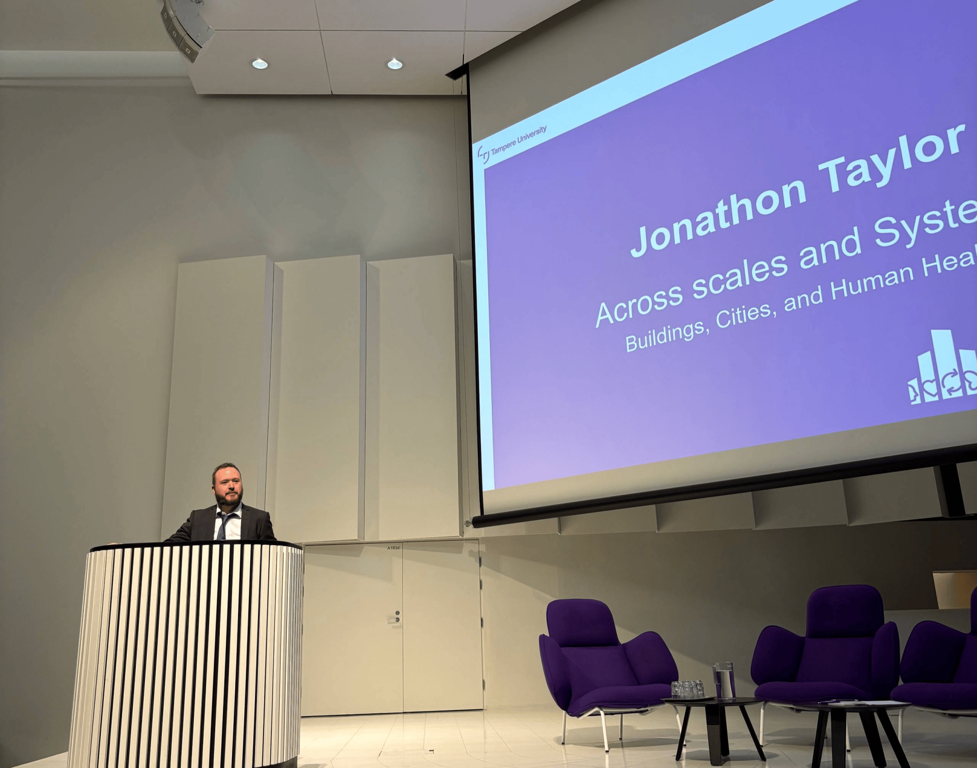 Jon Giving Lecture