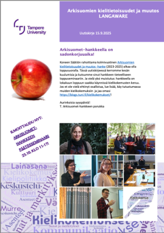 Uutiskirjeen 2/2025 kansikuva