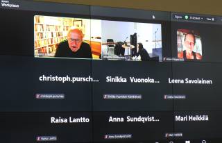 Päätösseminaari 2025, online. Kuva: Mari Heikkilä