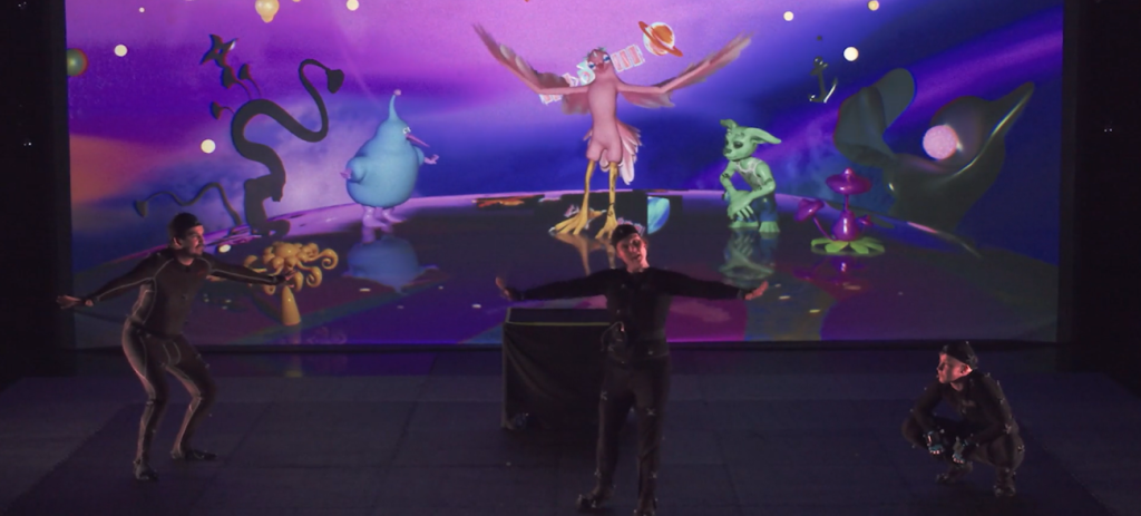 Davide Giovanzana presented research project Cyborg Avatar and Virtual Performance.