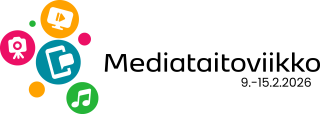 Mediataitoviikon logo.