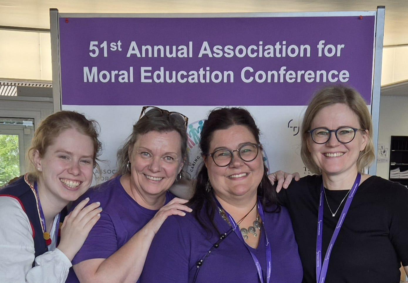 MOTI-tiimi järjestämässä AME 2025 -konferenssia Tampereen yliopistolla