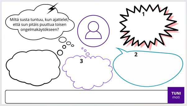 Importance of recognizing and sharing your emotions when intervening.