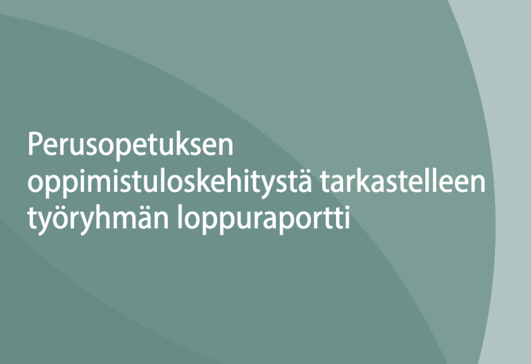 OKM Oppimistulosryhmän raportti