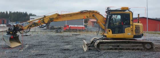 Image of an excavator