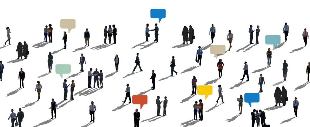 diverse-people-silhouette-communication-connection