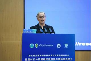 Annalisa Sannino during her keynote address ”AI as a humanizing opportunity: The perspectives of four generations of cultural-historical activity theory”