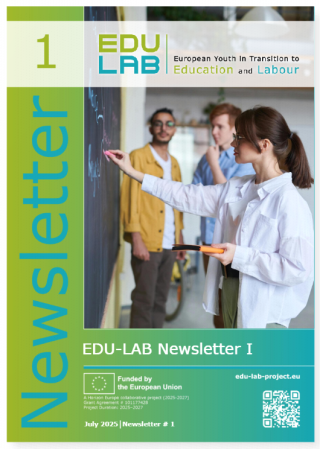 Kuva uutiskirjeen etusivusta