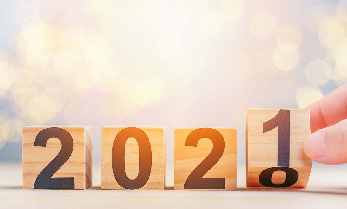Puukuutioissa vuosi 2020 vaihtuu vuodeksi 2021.