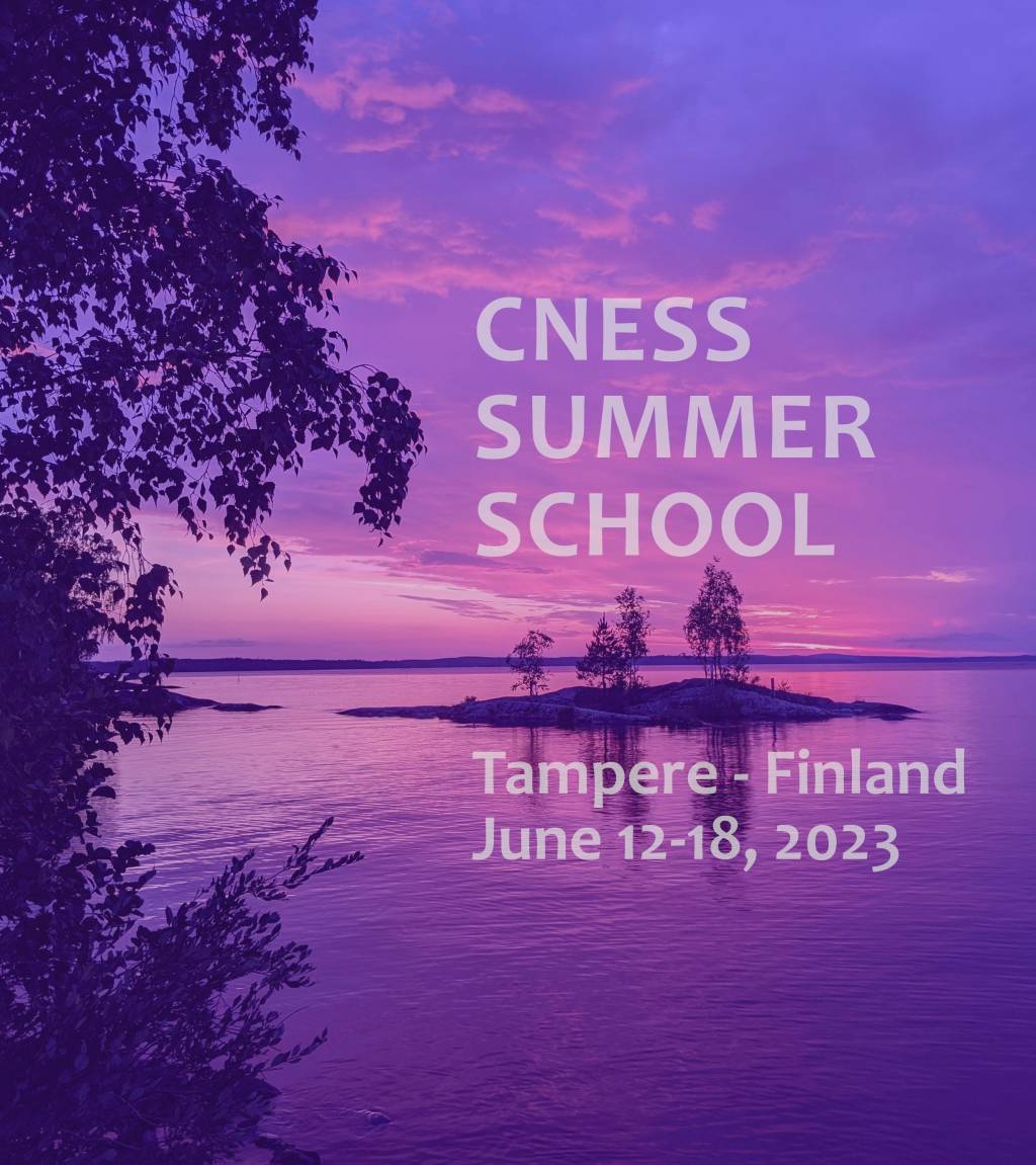 CNESS Summer School 2023 Call for applications from TUNI students has