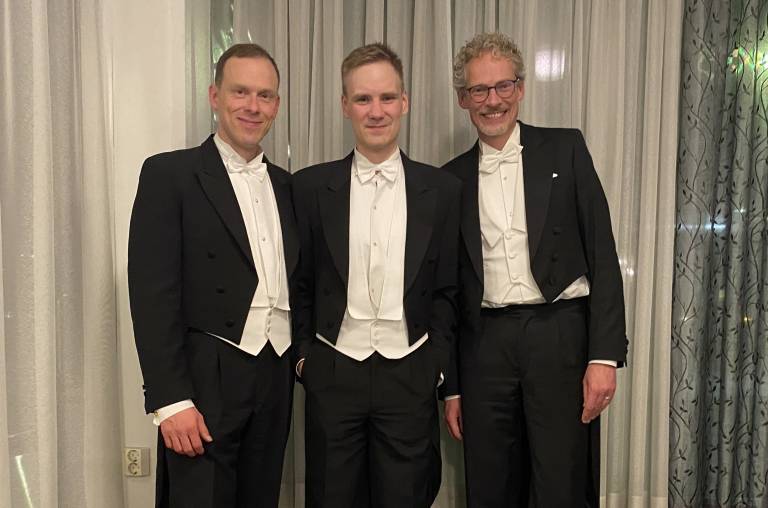 Left to right: Arri Priimägi, Markus Lahikainen, Jan Lagerwall