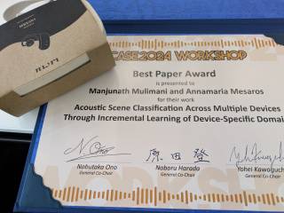 BEst paper award 